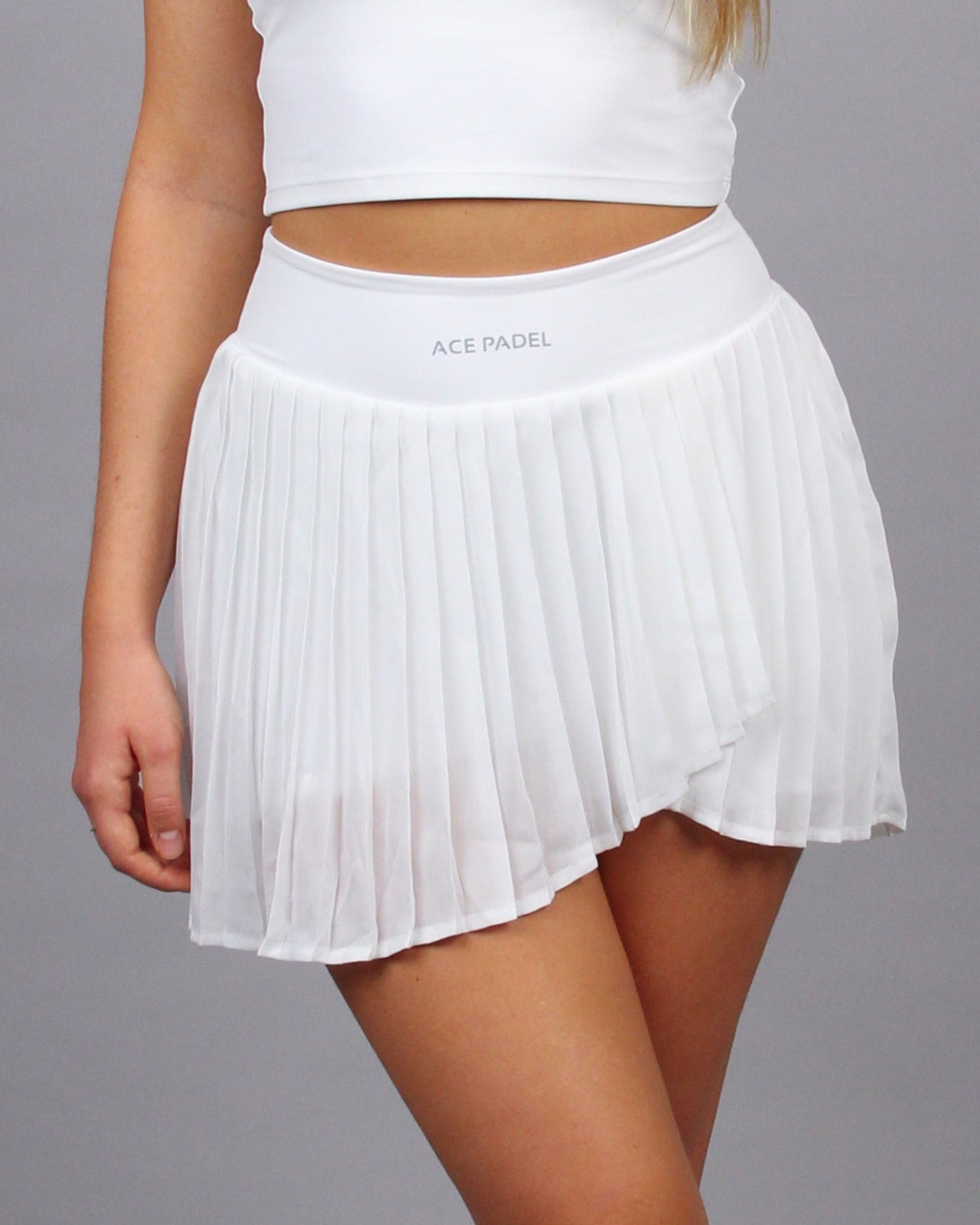ACE PADEL Signature Padel Rock Weiß frontal